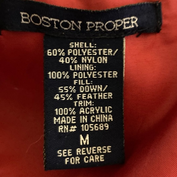 Boston proper down jacket - Picture 5 of 5
